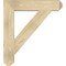 Ekena Millwork Traditional Craftsman Rough Sawn Bracket, Douglas Fir, 6"W x 34"D x 38"H BKT06X34X38TRA04RDF - alternate 3